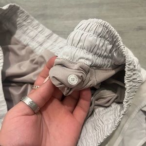 Lulu lemon shorts size 12 white